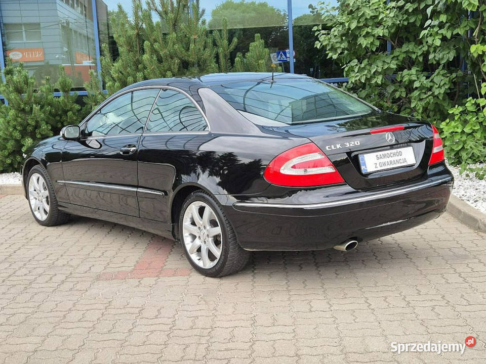 Mercedes CLK 320 218 ELEGANCE Super Stan zadbany ASR (kontrola trakcji) Warszawa