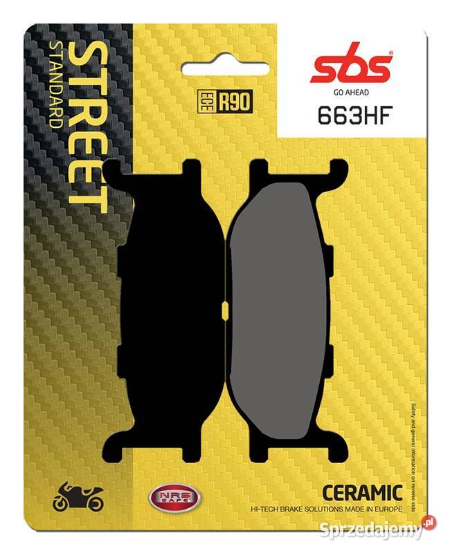 Klocki hamulcowe SBS 663HF YAMAHA XJ S Seca II Trzciel sprzedam