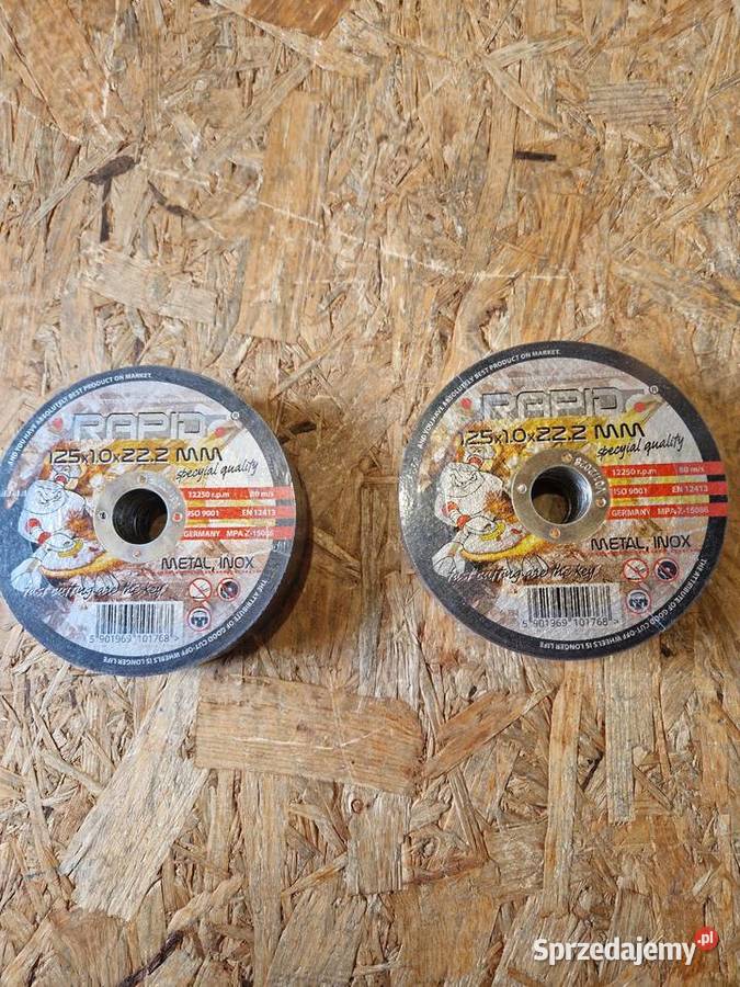 TARCZA TARCZE DO CIĘCIA METALU INOX 125x10 MOCNE Głogowa sprzedam