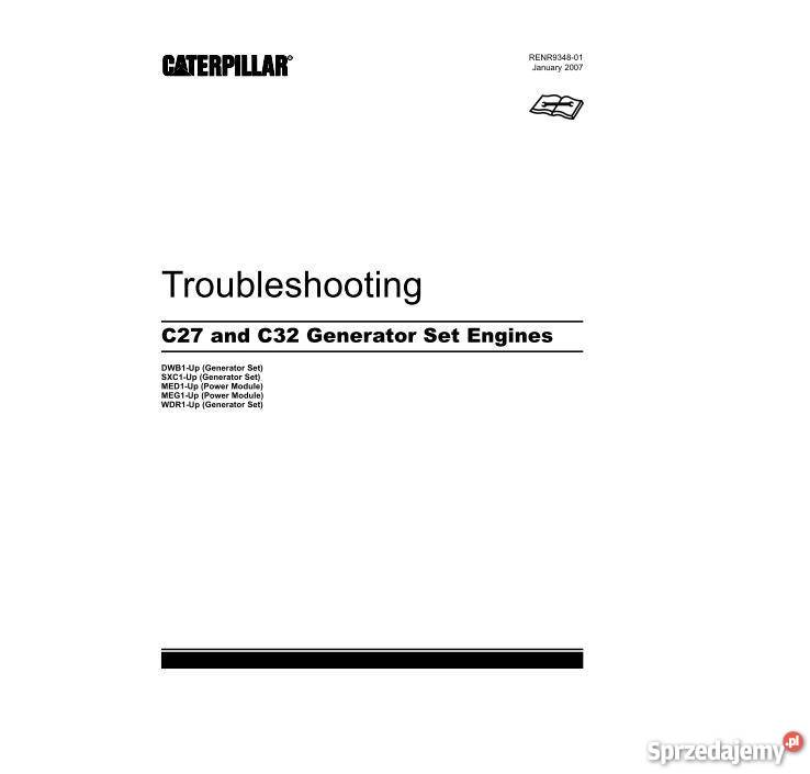 Caterpillar C27C32 instrukcja obsługi i naprawy