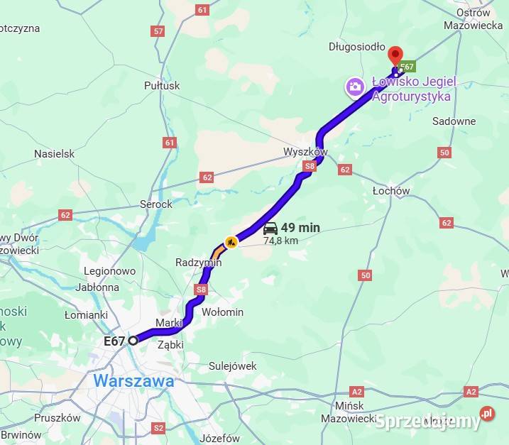Działka budowlana 801 m2 Przyjmy k Poręby 85 000 Przyjmy k. Poręby sprzedam
