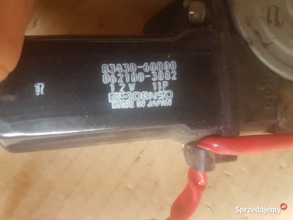 Suzuki Swift EA mechanizm podnośnik elektryczny mechanizmy opuszczania szyb Wyposażenie wnętrza Legnica