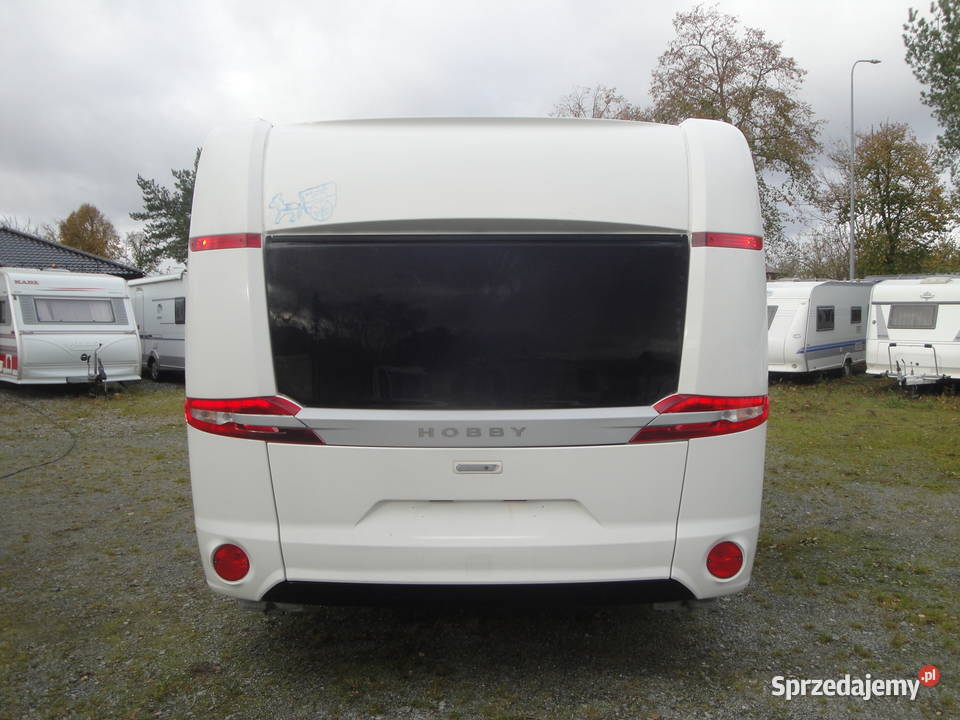 Przyczepa kempingowa Hobby Premium MichałKamp pomorskie Kąpino
