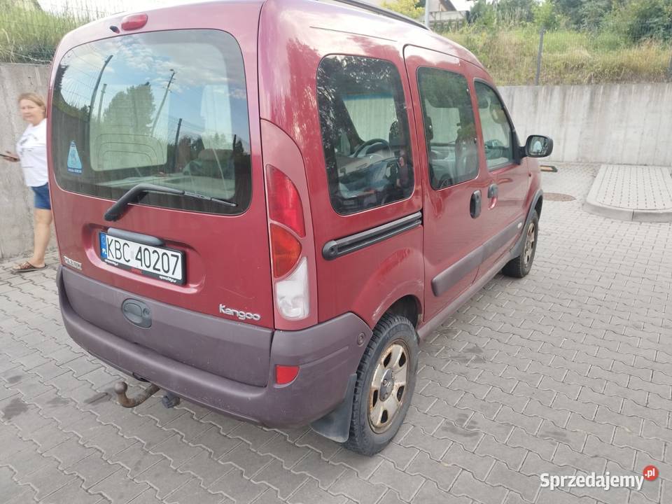 Renault Kangoo 16 LPG 4x4 Klima Rok produkcji 2001 Mogilany