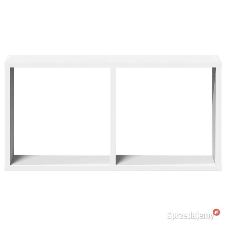Półka ścienna 60x16x30 biała materiał