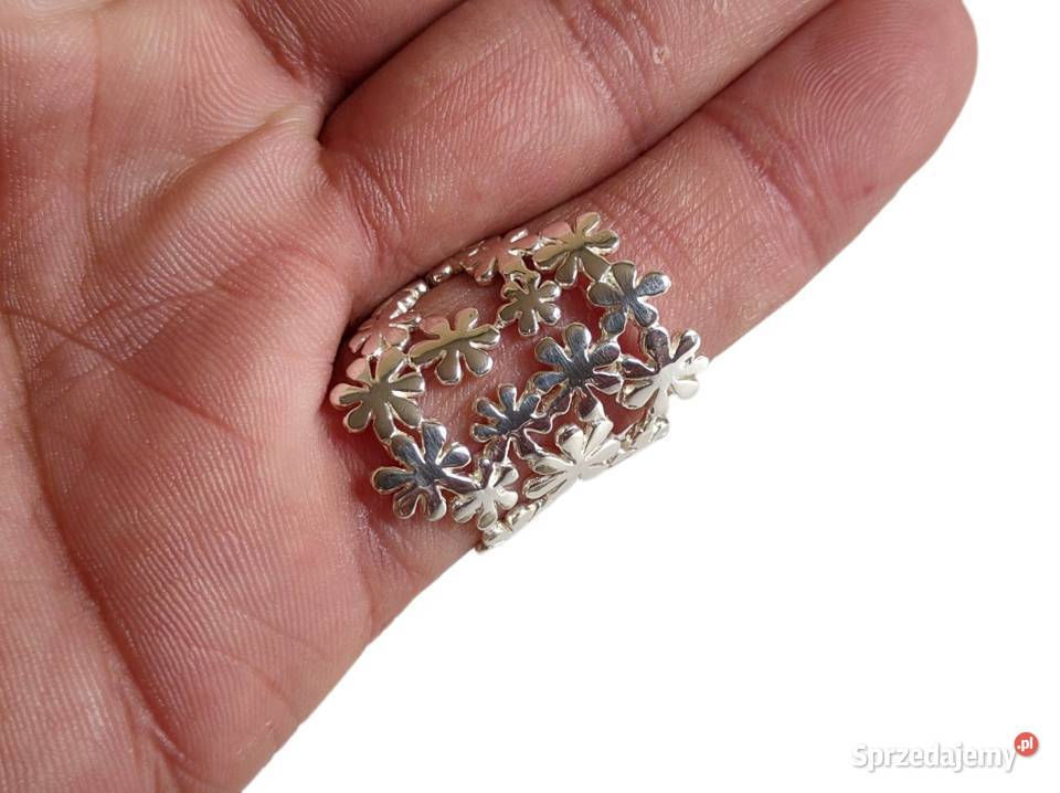 7508 Srebrna Kwiatowa Rabatka srebro opolskie