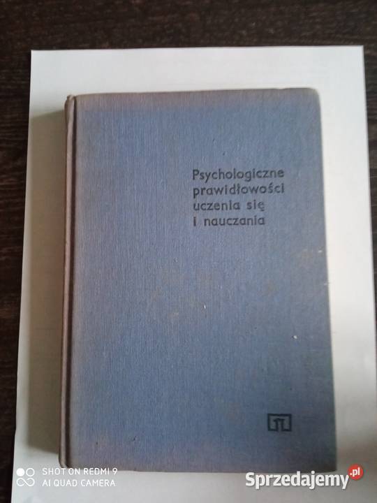 Psychologiczne prawidłowości uczenia się i Antykwariat podkarpackie Mielec