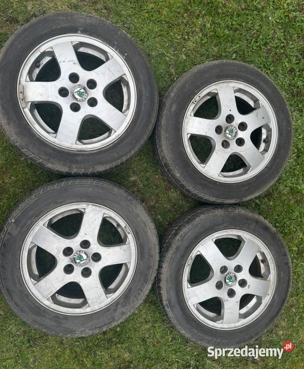4x ALU FELGA SKODA FABIA 185 60 R14 Dębica