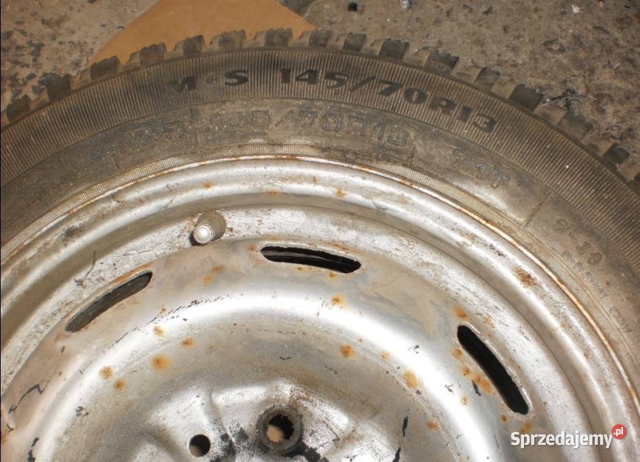 koła Opony zimowe z felgami Fiat cinquecento małopolskie Olkusz