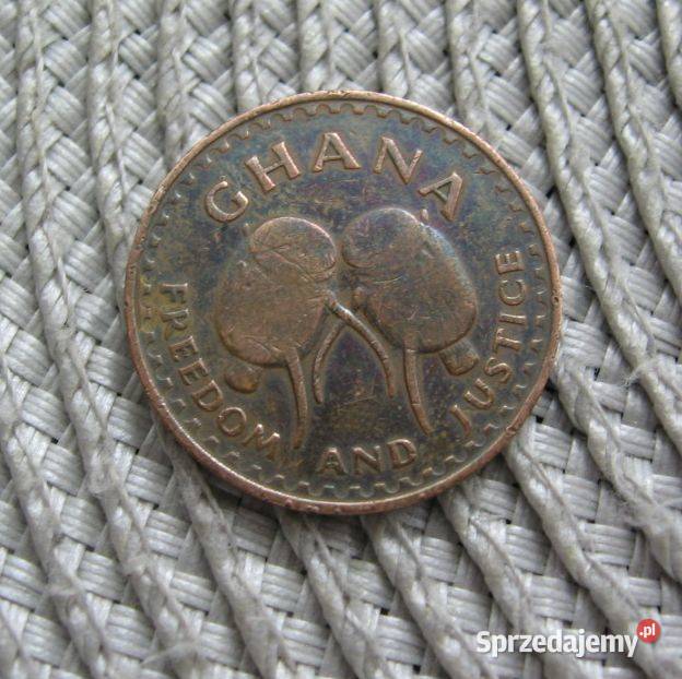 Ghana 1 Pesewa 1967r Kalisz