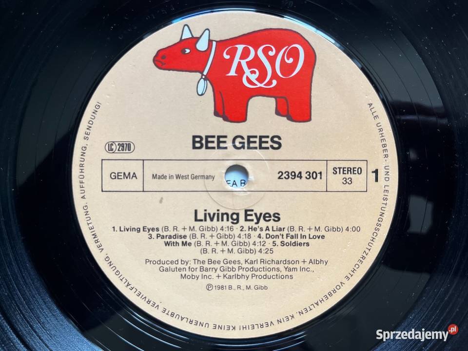 Bee Gees Living Eyes 1981 winyl Pop Błażejowice