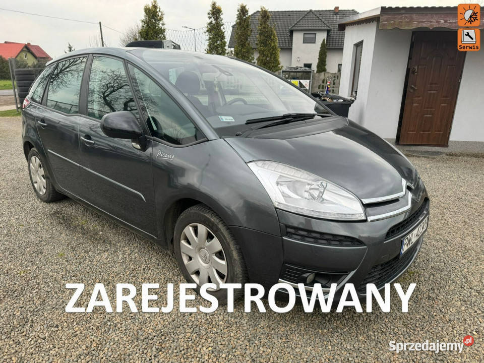 Citroen C4 Picasso zarejestrowany klima ESP Zbąszyń