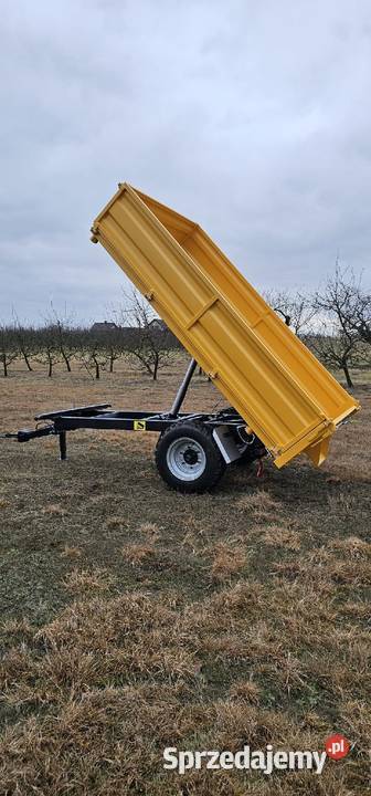 HIT Przyczepa wywrotka 3t do użytku wewnętrznego Przyczepy rolnicze