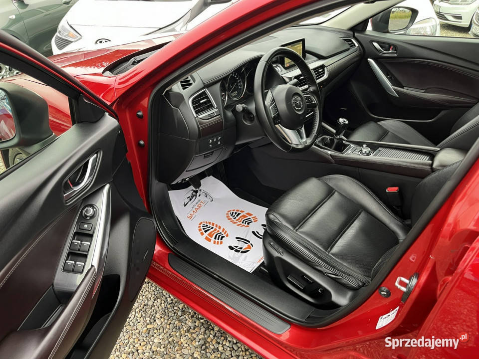 Mazda 6 Salon Navi Kamera BOSE Skóry Jedyna 102 Rok produkcji 2015 Rydułtowy sprzedam
