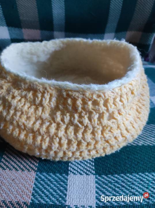 dwustronna ciepła czapka toczek beret nakrycie Rozmiar uniwersalny