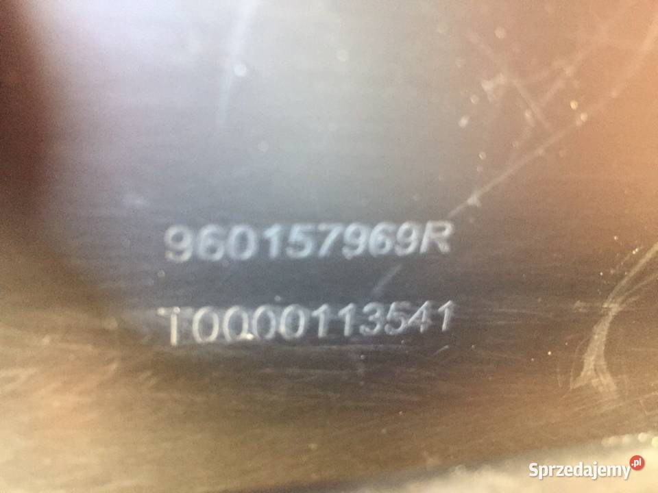 Renault Clio IV spojler hokej zderzaka przód Rzeszów