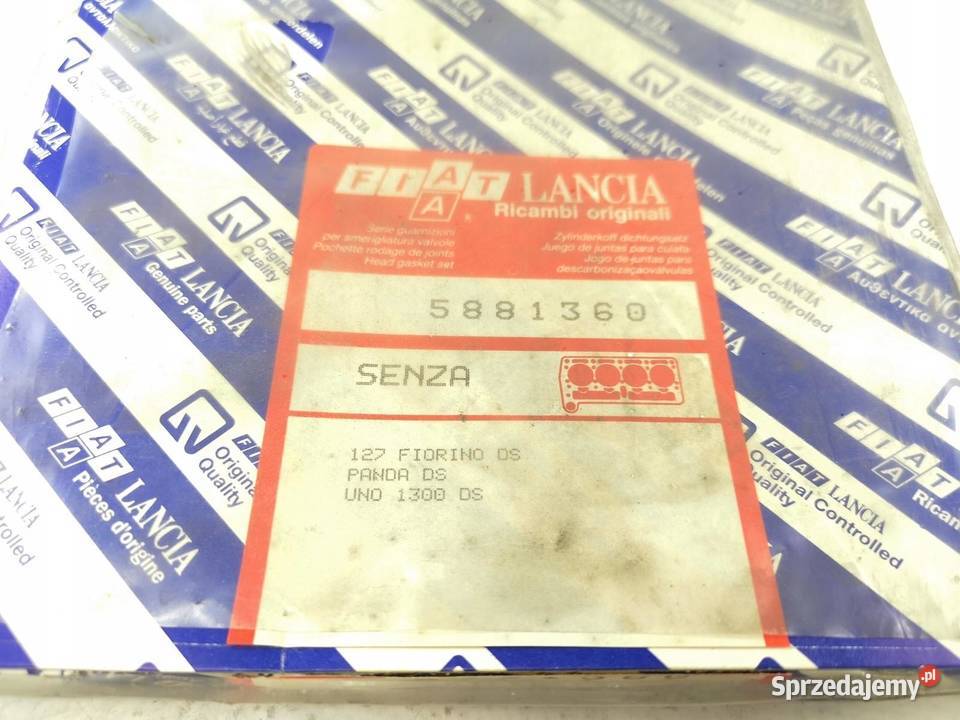 USZCZELKI GÓRY SILNIKA FIAT PANDA UNO 13 DIESEL