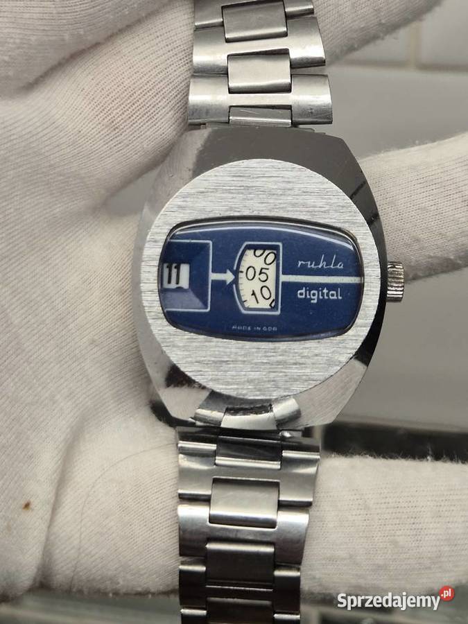 Zegarek Ruhla Digital gazomierz śląskie Chorzów