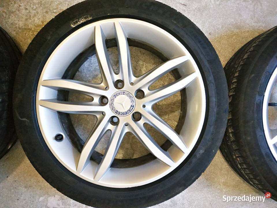 4xFelgi 17 MERCEDES Opony 22545 R17 24540 ZR17 Konin sprzedam