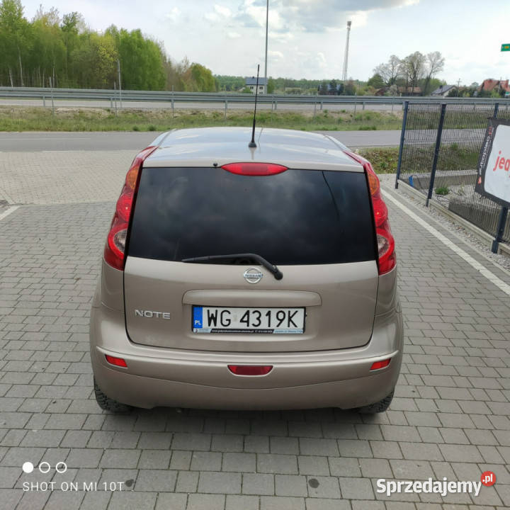 Nissan Note I 20052013 126012km Lipówki sprzedam