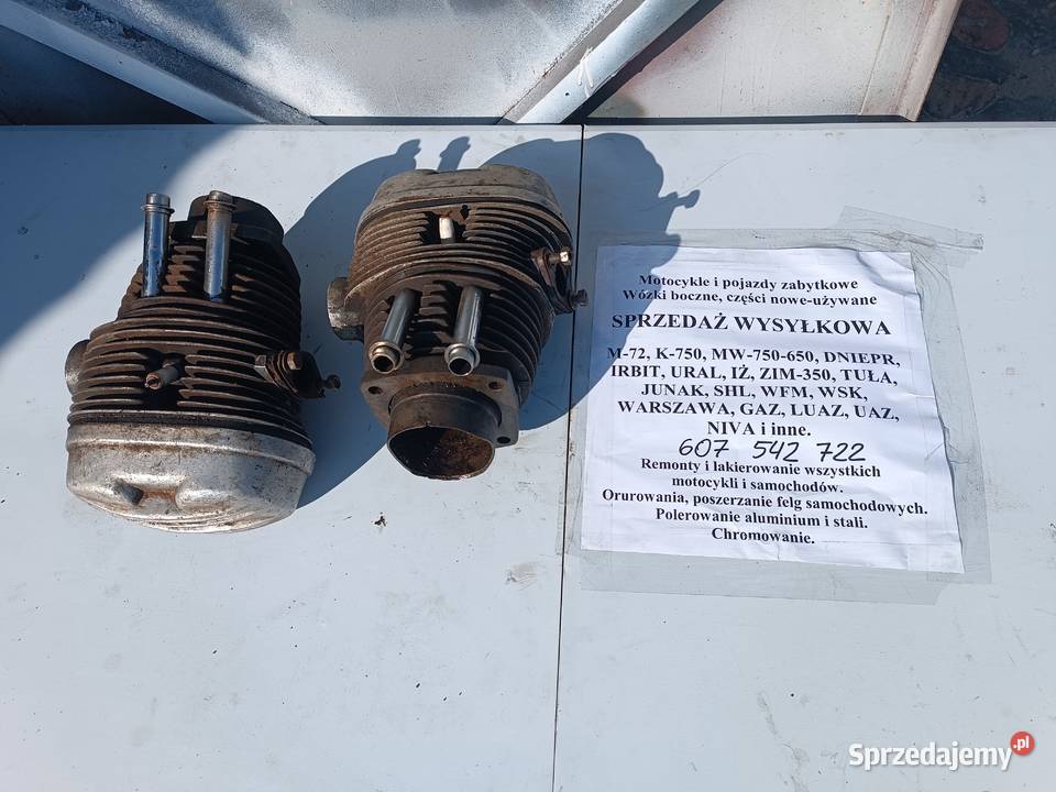 Ural Sport Unikat Cylindry Głowice Warszawa sprzedam