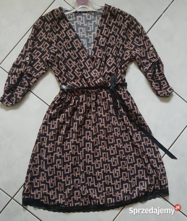 sukienka tunika elegancka koronkowa zwiewna