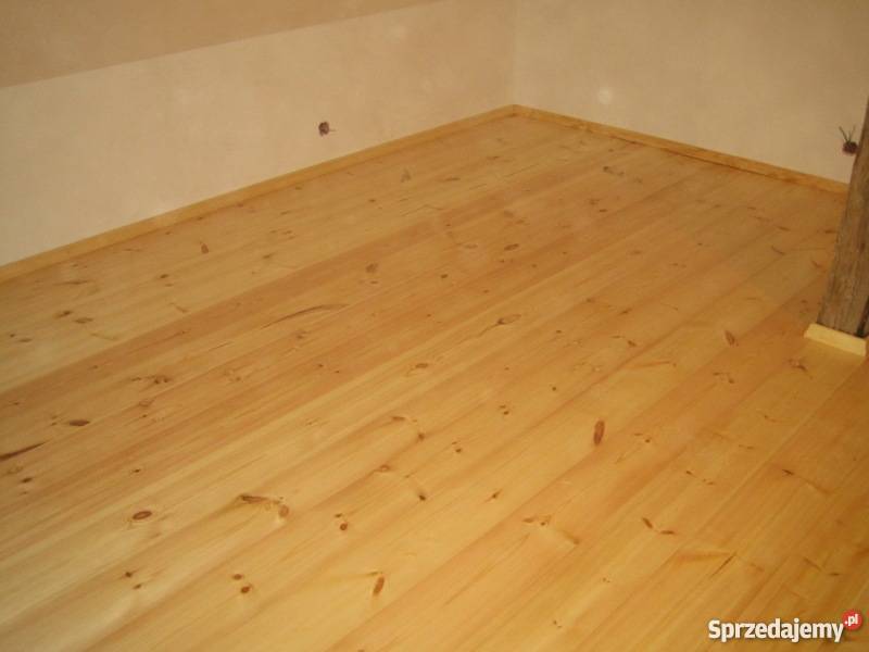 Deska podłogowa świerk sosna Sztutowo