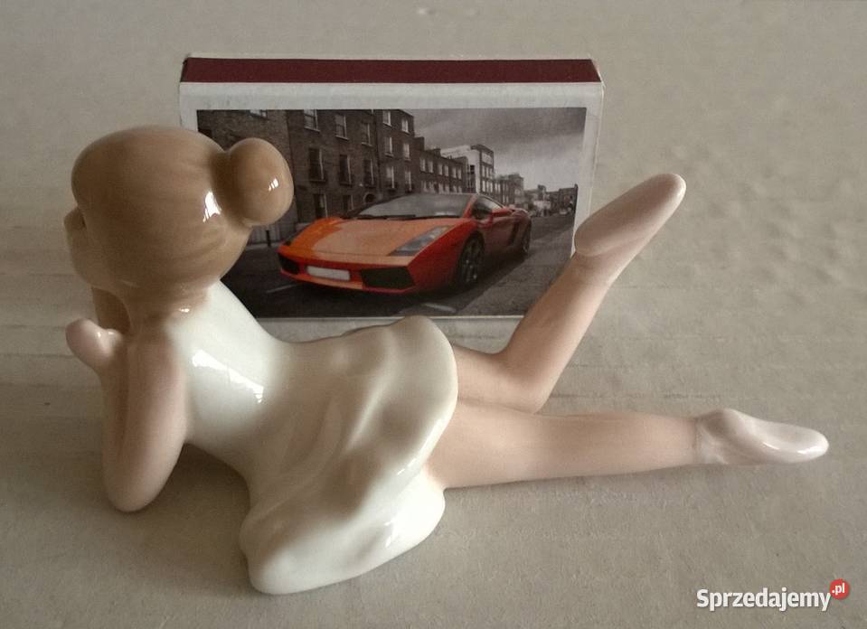 Figurka Porcelanowa Balerina Baletnica Miniatura