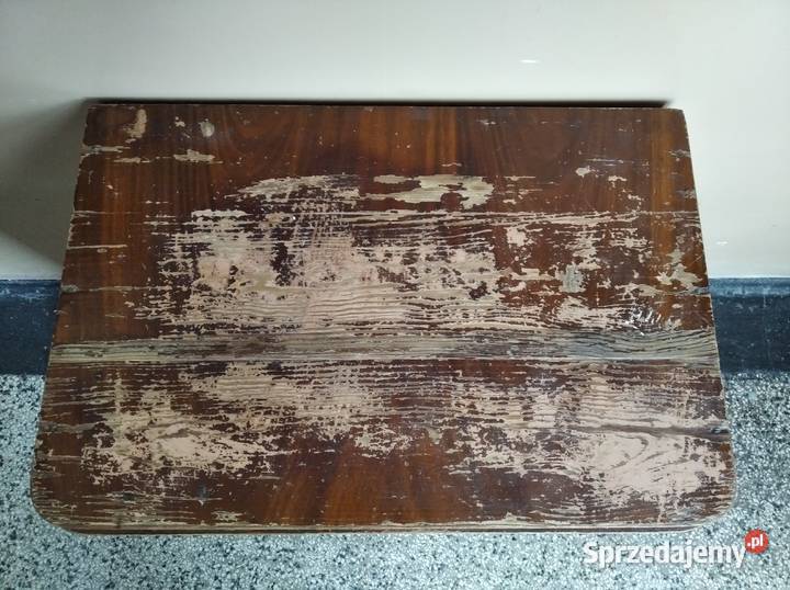 OKAZJA Szafka Nocna Stolik Nocny Drewniana PRL Z Zabrze