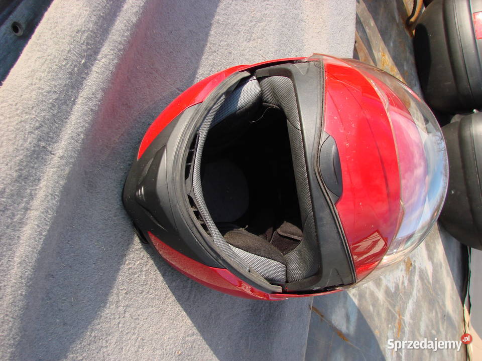 BMW System 5 kask szczękowy 5657 czerwony Mielec