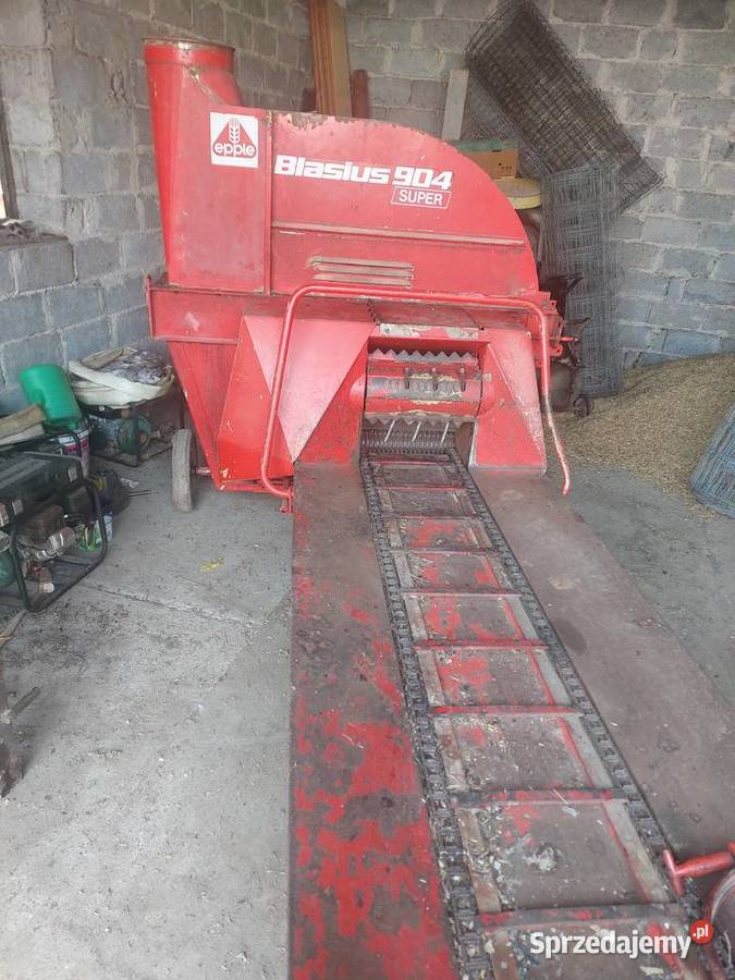 Rozdrabniacz rębak z podajnikiem Epple Blasius Leśnictwo Dąbrowa Tarnowska