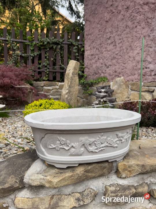 Betonowa donica ogrodowa bonsai małopolskie Maków Podhalański