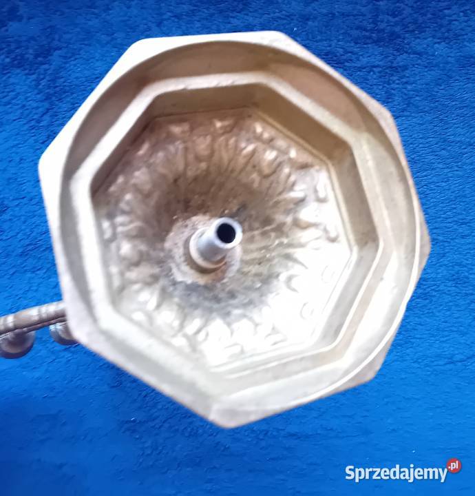 Świecznik mosieżny siedmioramienny Menora Druga Koźminek sprzedam