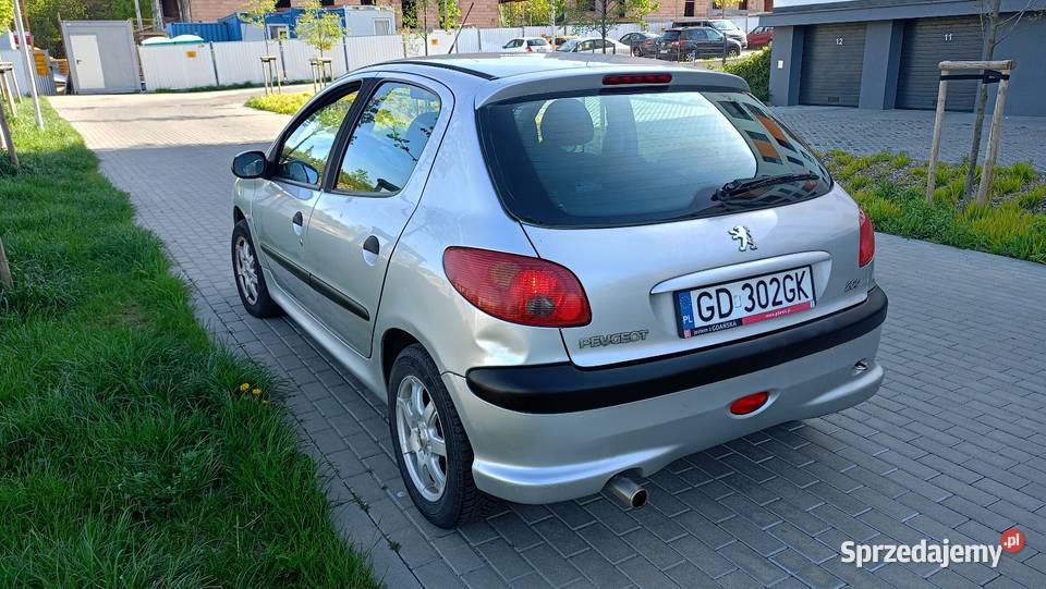 Peugeot 206 14 benzyna 2007 Gdańsk