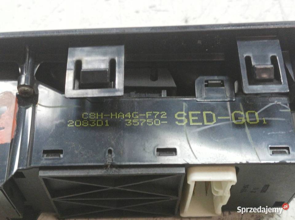 PRZEŁĄCZNIK SZYB C8HHA4GF72 Honda Accord VII osobowe Panele sterowania, przełączniki