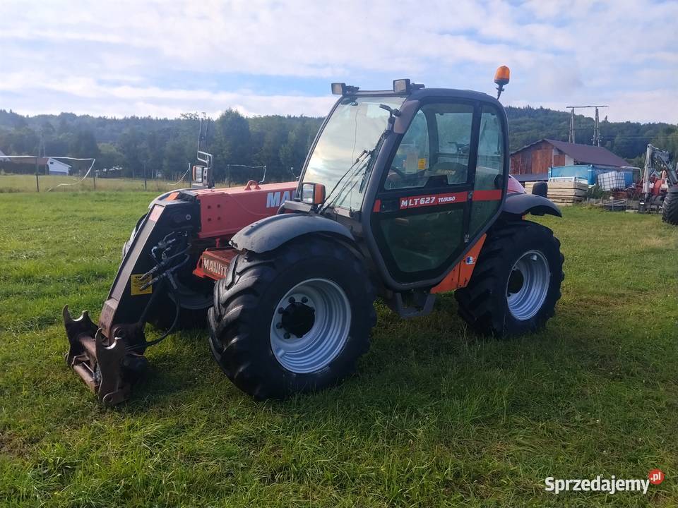 ładowarka teleskopowa manitou 627 mała niska Sucha Beskidzka