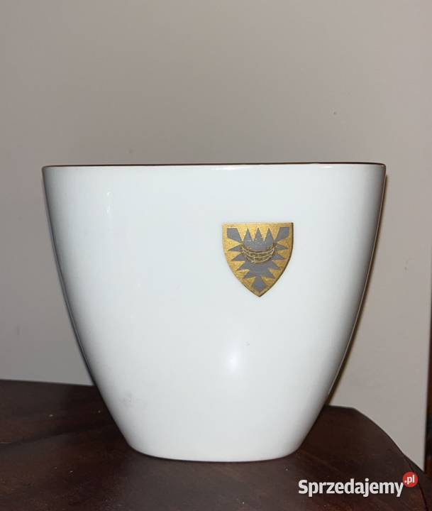 KPM Berlin Wazon biała porcelana Gdańsk