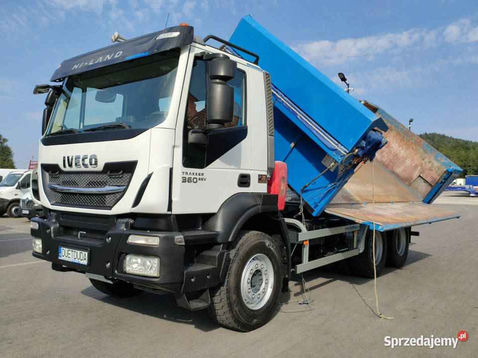 Iveco Trakker 360 EEV Manual 6x4 Wywrot 3stronny Euro3 Samochody ciężarowe świętokrzyskie Widełki