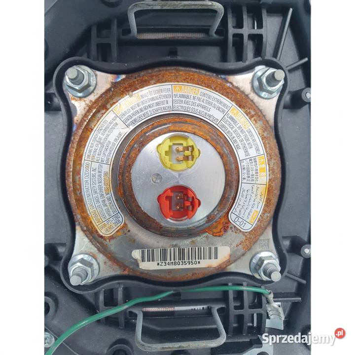 PODUSZKA POWIETRZNA KIEROWCY Nissan Qashqai J10 Poduszki powietrzne lubelskie Chełm