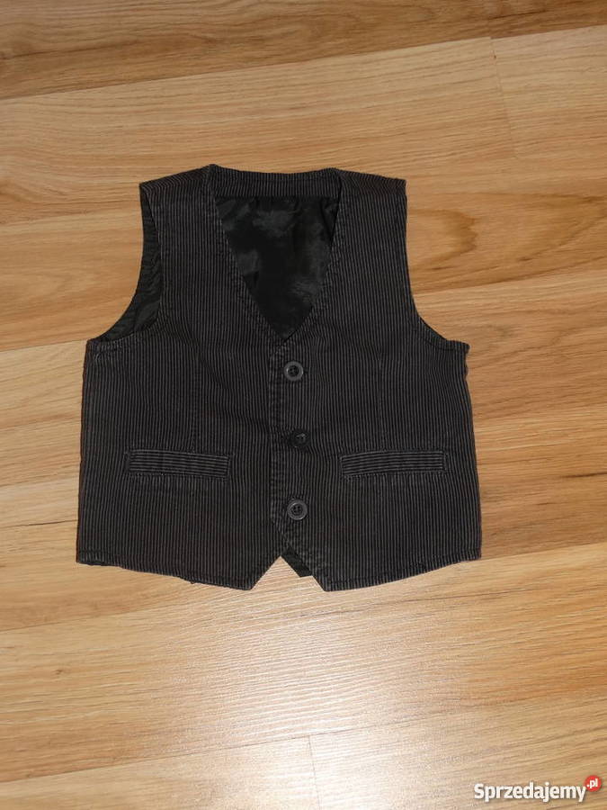Mothercare elegancka kamizelka grafit 912m r80 Kamizelki i bezrękawniki dolnośląskie Legnica