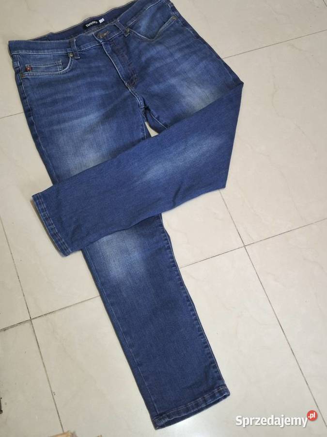 Jeansy 33 Big Star tapered granatowe długie