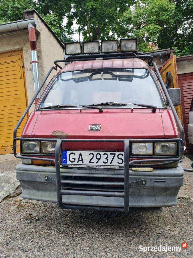 Subaru Libero 1990 e112 e series 1200 4wd sporo napęd 4x4