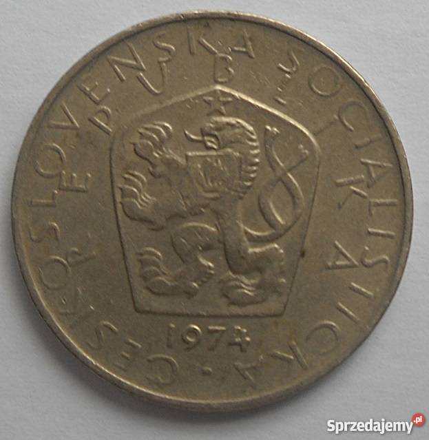CZECHOSŁOWACJA5 KORON1974 r Legionowo sprzedam
