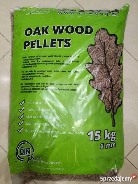 Pellet dębowy Edwood Certyfikowany