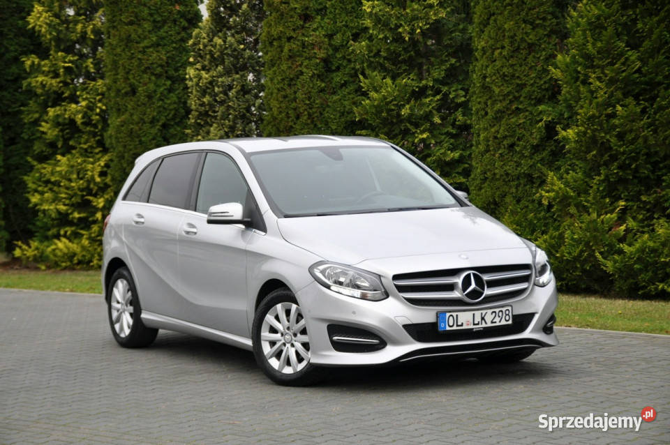Mercedes B 180 15CDI109LedDuża NaviWelurChromI elektryczne lusterka Ostrów Mazowiecka
