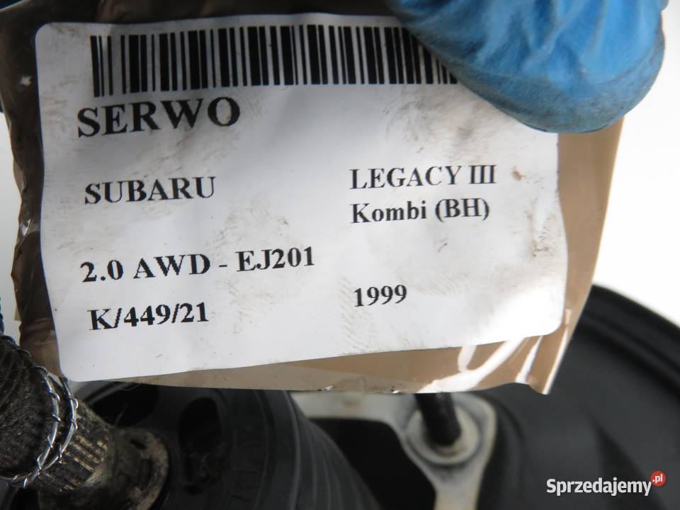 SERWO SUBARU LEGACY III 20 86406206 Pompy hamulcowe
