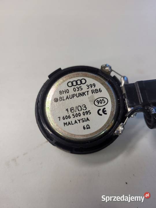 GŁOŚNIK WYSOKO TONOWY AUDI A3 A4 A6 8H0035399 Przystajń