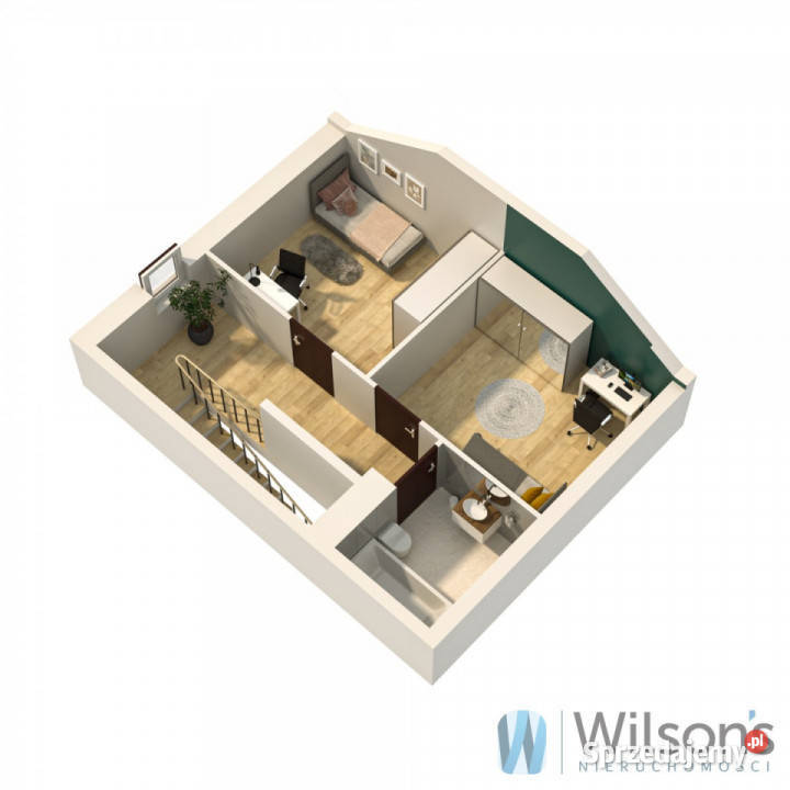 Sprzedam dom szeregowy Marki Lwowska 1076 metrów utwardzona