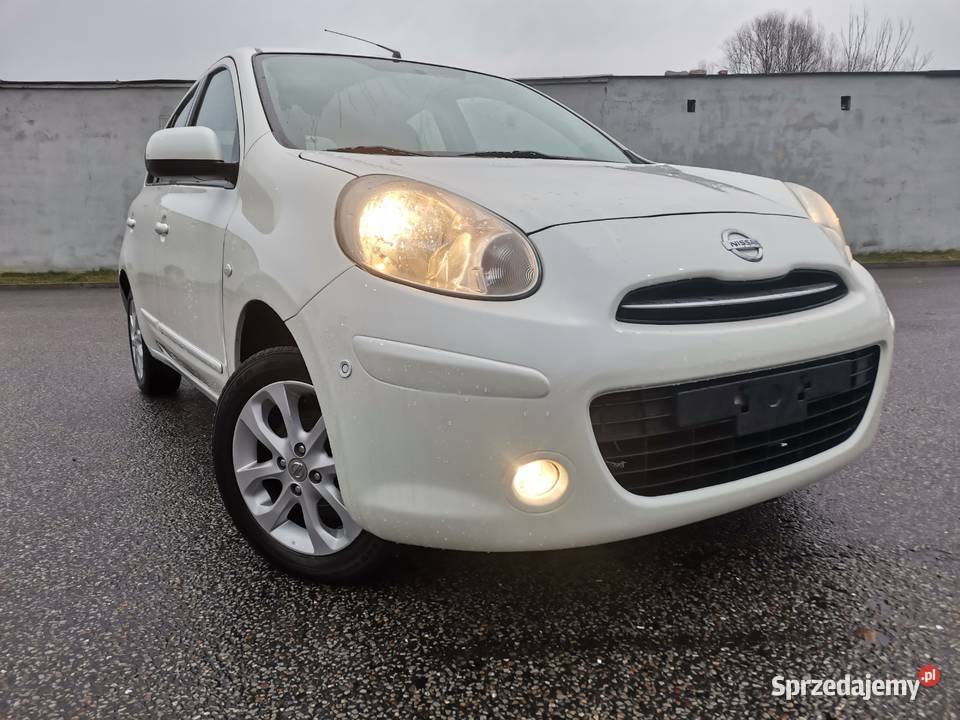 Nissan Micra AUTOMAT biała perła z Niemiec Tarnów