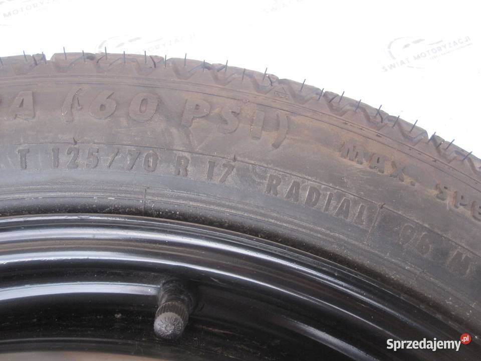 OPEL INSIGNIA koło dojazdowe 1257017 98M 5x120 świętokrzyskie